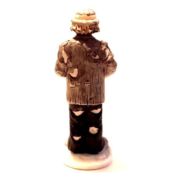 Vintage Emmett Kelly Flambro Home For Christmas Ceramic Ornament 1992 - Picture 4 of 5